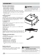 Preview for 22 page of Frigidaire 137112300B Installation Instructions Manual