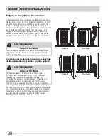 Preview for 28 page of Frigidaire 137112300B Installation Instructions Manual