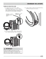 Preview for 43 page of Frigidaire 137112300B Installation Instructions Manual