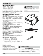 Preview for 44 page of Frigidaire 137112300B Installation Instructions Manual