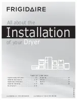 Frigidaire 137134900B Installation Instructions Manual предпросмотр