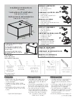 Предварительный просмотр 1 страницы Frigidaire 137147600 B (0906) Installation Instructions Manual
