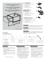 Frigidaire 137147900 A Installation Instructions Manual предпросмотр