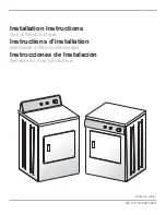 Preview for 1 page of Frigidaire 137153700B Installation Instructions Manual