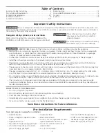 Preview for 2 page of Frigidaire 137153700B Installation Instructions Manual