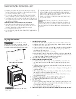 Preview for 4 page of Frigidaire 137153800A Use And Care Manual