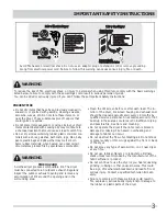 Preview for 3 page of Frigidaire 137186200B Use & Care Manual