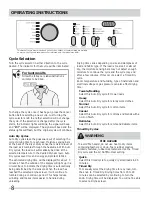 Preview for 8 page of Frigidaire 137186200B Use & Care Manual