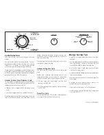 Preview for 2 page of Frigidaire 137227300 Operating Instructions Manual