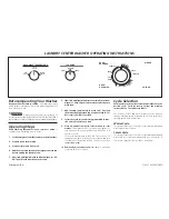 Preview for 3 page of Frigidaire 137227300 Operating Instructions Manual