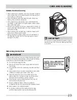 Preview for 23 page of Frigidaire 137337200B Use & Care Manual