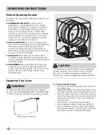 Preview for 6 page of Frigidaire 137338500A Use & Care Manual