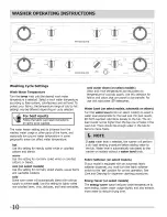 Preview for 10 page of Frigidaire 137408600C Use & Care Manual