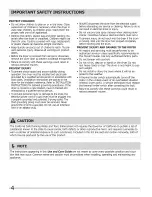 Preview for 4 page of Frigidaire 137410100A Use & Care Manual