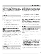 Preview for 9 page of Frigidaire 139900300 Use & Care Manual