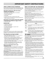 Preview for 7 page of Frigidaire 1402483L Use & Care Manual