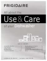 Frigidaire 154768601 Use And Care Manual preview