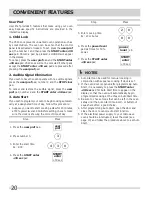 Preview for 20 page of Frigidaire 16495056 Use & Care Manual