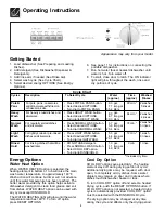 Preview for 4 page of Frigidaire 18 inch built in and portable Use & Care Manual