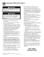 Preview for 2 page of Frigidaire 200 Series Use & Care Manual