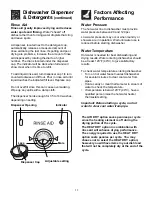 Preview for 11 page of Frigidaire 2000 series Use & Care Manual