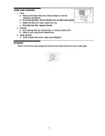 Preview for 9 page of Frigidaire 2020266A0072 Owner'S Manual