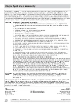 Preview for 10 page of Frigidaire 2020266A0107 Use And Care Manual