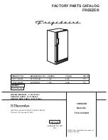 Preview for 1 page of Frigidaire 20G9H Factory Parts Catalog