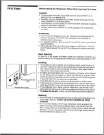 Preview for 4 page of Frigidaire 218063300 Owner'S Manual