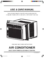 Frigidaire 220202D019 Use And Care Manual preview