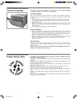 Preview for 10 page of Frigidaire 220218A007 Use And Care Manual