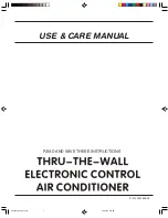 Preview for 1 page of Frigidaire 220218A028 Use And Care Manual