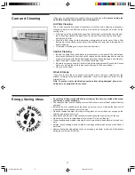 Preview for 11 page of Frigidaire 220219A174 Use And Care Manual