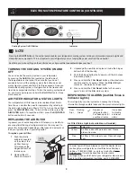 Предварительный просмотр 8 страницы Frigidaire 241856001 Use And Care Manual