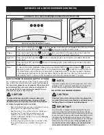 Предварительный просмотр 10 страницы Frigidaire 241856001 Use And Care Manual