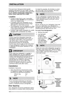 Предварительный просмотр 4 страницы Frigidaire 241857202 Use & Care Manual