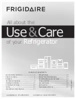 Preview for 1 page of Frigidaire 242046800 Use And Care Manual