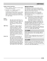 Preview for 15 page of Frigidaire 242046800 Use And Care Manual