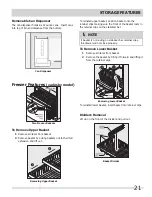 Preview for 21 page of Frigidaire 242046800 Use And Care Manual