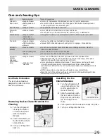 Preview for 29 page of Frigidaire 242046800 Use And Care Manual