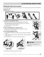 Preview for 7 page of Frigidaire 242063600 Important Safety Instructions Manual