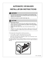 Frigidaire 242102400 Installation Instructions preview