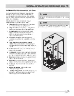 Preview for 17 page of Frigidaire 242108500 Important Safety Instructions Manual