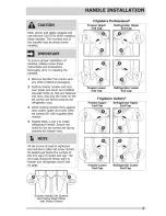 Preview for 9 page of Frigidaire 242111904 Use & Care Manual