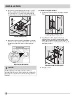 Preview for 8 page of Frigidaire 242134903 Use & Care Manual