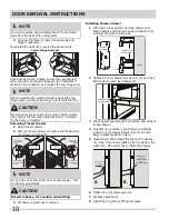 Preview for 10 page of Frigidaire 242134903 Use & Care Manual