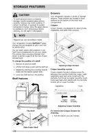 Предварительный просмотр 24 страницы Frigidaire 242291901 Use & Care Manual