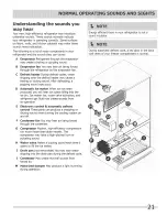 Предварительный просмотр 21 страницы Frigidaire 242292000 Use & Care Manual