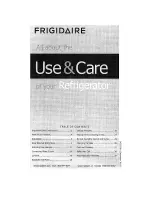 Предварительный просмотр 1 страницы Frigidaire 242292001 Use & Care Manual