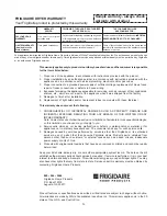 Preview for 26 page of Frigidaire 27" Dryers with electronic controls Service Manual